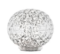 Kartell Mini Planet, Lampe de Table à batterie, Cristal, Ø 16 cm