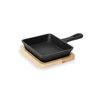 Mini plat de service en Bambou L 125 mm l 105 mm H 25 mm