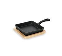 Mini plat de service en Bambou L 145 mm l 145 mm H 25 mm