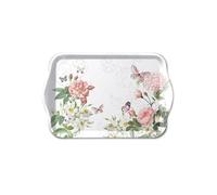 Mini plateau fleurs et papillons