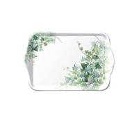 Mini plateau vide poche rectangulaire hedera blanc BLANC G