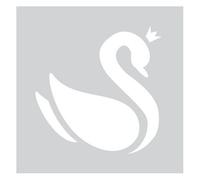 Mini Pochoir Cygne