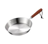 Mini poêle à frire antiadhésive en acier inoxydable de 13,7 cm à utiliser dans le four, sur la cuisinière, sur le gril ou sur une poêle antiadhésive 061065