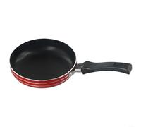 Mini poêle à frire antiadhésive en acier inoxydable pour œufs à portion individuelle, crêpes, saucisses, fruits de mer, volaille, hamburgers 12 cm, 14 cm, 16 cm (14 cm)