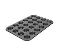 Mini Poêle à Muffins, Acier Antiadhésif en Acier Petit Crêpe Ronde Cupcake Plaque à Pâtisse