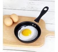 Mini poêle à œufs de 12cm antiadhésive à fond plat pour Omelette et petit déjeuner Hi2193