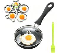 Mini-poêle antiadhésive, 12 cm, compatible avec les plaques à induction