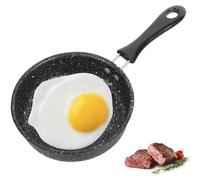 Mini-poêle antiadhésive, diamètre 14 cm, portable, idéale pour le camping