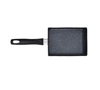 Mini Poêle Antiadhésive Noire 13x18 Cm, Parfaite pour Frire les œufs et les Crêpes à la Maison