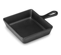 Mini Poêle Carrée Mélamine Noir 12,5 x 10,5 cm Pujadas Noir G