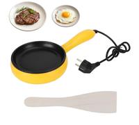 Mini Poêle Électrique Portable Antiadhésive 350W, Marmite Electrique | Multifonction Pour Cuisson Individuelle Cuisson Rapide Pour Œufs, Steak, Nouilles Et Petit-Déjeuner