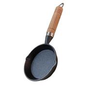 Mini Poêle Maison en Fer, Chauffe Vite, Surface Lisse pour Cuisson | Poêle Cuisine en Fonte Noire, Chaleur Uniforme, Usage Randonnée et Paquet à Dos, Format Compact