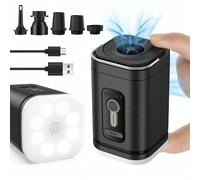 Mini pompe à air électrique sans fil portable, pompe multifonction pour gonflage et dégonflage des vêtements, airbags, matelas, coussins d'air, lits gonflables, bateaux, bouées, compresseur d'air lége