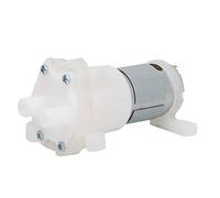 Mini Pompe à Eau Auto-Amorçante DC 6-12V, Pompe à Membrane 380 Micro Pompe à Air 2-3L/Min, Levage 1-5m pour Aquarium, Machine à Café, Pulvérisateur