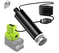 Mini pompe à eau pour batterie Ryobi 18 V, pompe submersible 500 GPH / eau sale / aspiration / eau plate, pour piscine, irrigation de jardin, lavage de voiture, flaque, camping, cave (sans batterie)