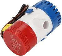 Mini pompe de cale électrique 1100GPH : pompe de transfert d'eau portable légère 12V/24V pour aquariums, éviers et plus (24V)