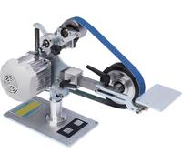 Mini ponceuse à bande électrique - kit - 220V 550W - moteur brushless 5000 tr/min - bande 762×25 mm (76,2×2,5 cm) - vitesse de la bande 30 m/s - noir