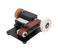 Mini ponceuse à bande vitesse variable Système de ponçage multi-matériaux Meuleuse avec abrasive Bijoux DIY