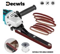 Mini ponceuse à meuleuse, polisseuse sans fil portable à domicile, meuleuse d'angle multifonctionnelle M10-M14,accessoires de ponceuse à bande de modification,outils de meulage, adaptés à la meuleuse