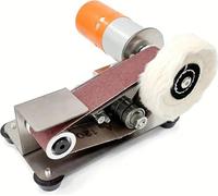 Mini ponceuse d'angle - Ponceuse électrique - 220V 50Hz - Réglage de la vitesse - Pour poncer et polir - Affûteur de bords pour bricoleurs