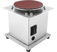 Mini ponceuse de table électrique, affûteur de bords, 7 vitesses variables, 20 disques abrasifs autocollants, machine de ponçage et de polissage pour bois, plastique et métal, idéale pour les travaux