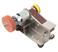 Mini-ponceuse électrique - Appareil de main - 220 V - Prise européenne - Pour le travail du bois - Affûteur de couteaux - Métal