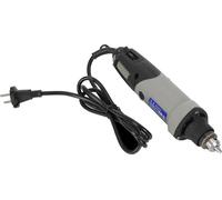 Mini-ponceuse électrique - Ponceuse droite - 400 W - Vitesse de rotation réglable de 5 000 à 28 000 tr/min - Prise UE 220 V - Pince de serrage 0,6-6,5 mm - Moteur en cuivre - Gris