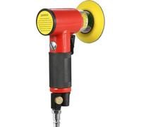 Mini ponceuse pneumatique avec disques de ponçage de 1/2/3 pouces Ponceuse pneumatique orbitale aléatoire Ponceuse et polisseuse pneumatique avec 15 papiers de verre pour l'automobile, la beauté, le t