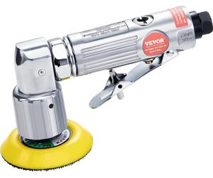 Mini ponceuse pneumatique, ponceuse orbitale aléatoire 1"/2"/3", mini ponceuse-polisseuse pneumatique haute vitesse 15 000 tr/min pour carrosserie automobile, kit de ponceuse pneumatique 58 pièces ave