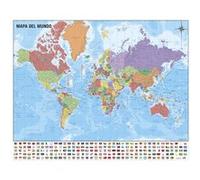 Mini Poster carte du monde G