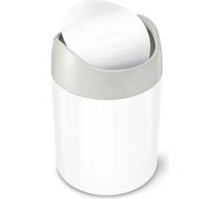 Mini poubelle, 1,5 l, blanc - Simplehuman