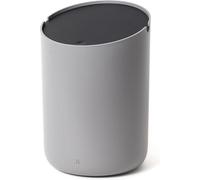 Mini-poubelle 15 L | Seau intérieur antidérapant | Gris foncé et noir
