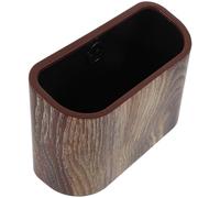 Mini Poubelle Murale en Plastique, sans Couvercle, pour Papier et Mouchoirs | Design Japonerie Minimaliste, Format Suspendu, Accès Ouvert, Table de Chevet, Chambres D’hôtes, Hôtels, Étudiants