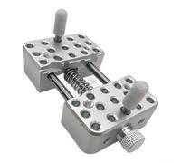 Mini pour étau 70 x 50 mm rotatif à 360° en aluminium 70 x 50 mm pour mécanique de précision Mini tendeur rotatif à 360° pour horloger Jewelry Précision pour étau 0-24 mm