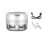 Mini presse-ail Électrique, Hachoir électrique avec port USB, Mini robot de cuisine 100 ML, Coupe-légumes électrique multifonction