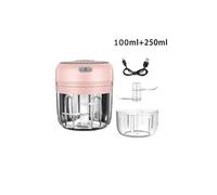 Mini Presse-ail Electrique Machine à Ail 250ML&100ML - Rose