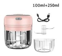 Mini Presse-ail YOUKUKE Électrique Machine à Ail 250ML&100ML - Rose G