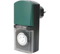 Mini programmateur mécanique extérieur IP44 - GAO - 3680 W - Blanc
