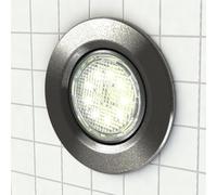 Mini projecteur Mini brio 2 : Blanc + Enjoliveur inox Mini-Nov