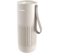 Homedics WhisperPure Mini Purificateur d'Air Portable Sans Fil, Pierre | Filtre de Type HEPA, pour Chambre, Maison et Voiture, Filtration 3-en-1, 3 Vitesses, Autonomie 8h