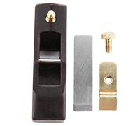 Mini Rabot à Bois 13mm Lame Acier Haute Qualité, Bois d’Ébène Durable - Tranchant Précis pour Lissage et Sculptures, Idéal pour Bricolage Expert et Débutant