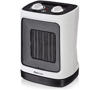 Mini radiateur soufflant céramique 2000 W - Pro Breeze - Oscillation automatique et 2 réglages de température