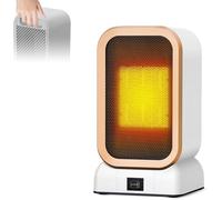 Mini Radiateur Soufflant Chauffage d'appoint 1000W PTC Radiateurs Soufflants à Économie D'énergie 2 Modes de Chauffage Petit Chau