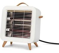 Mini-radiateurs électriques à infrarouge pour le bureau ou la chambre à coucher, un chauffage d'appoint pratique pour les petites pièces.