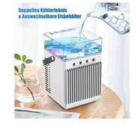 Mini Rafraichisseur d'air Mobile avec batterie 4000mAh blanc AQ0518 vendos85 Blanc G