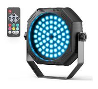 Mini Rechargeable Projecteur Par LED Sans Fil, 60 x 0.5W LED 2200mAh Batterie Stroboscope avec Télécommande, Éclairage 1 PC