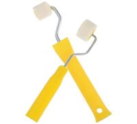 Mini Rouleau à Peinture Multifonction pour Petites Surfaces et Angles | Outil Portable, Application Plus Régulière, Détails Précis, Cadre en Acier Galvanisé, Plastique Pp
