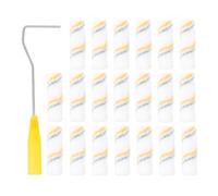 Mini Rouleau à Peinture Murale, Lot de Set, Facile à Utiliser pour | Laine et Plastique, Pose Simple, pour Appuis de Chaise, Garçon et Filles et Adultes, Accessoire Peinture Couleur Aléatoire
