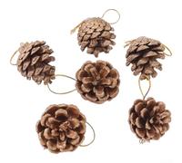 Mini sapin de Noël enneigé à faire soi-même pour bureau (doré grand) | Décorations de neige réalistes, look festif charmant, assemblage à faire soi-même, construction en plastique