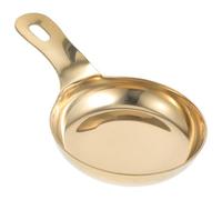 Mini Saucière Ronde en Acier Inoxydable pour Vinaigrette et Trempette | Or, Facile à Nettoyer et Lavable au Lave-vaisselle, Usage Polyvalent pour Repas, Service Commercial
